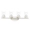 Maxim Lighting Corona 4-Light Bath Vanity 10214CLSN - alternate 1
